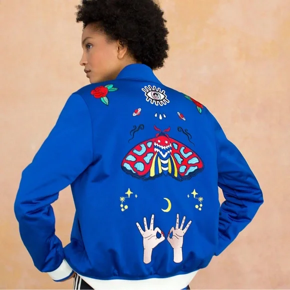 COPY - RARE! Woman’s Adidas bomber jacket by ALLESSANDRO MILITO. - Picture 3 of 6